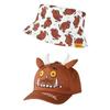 Conjunto de Sombrero de Pescador Reversible y Gorra de Personajes de Los Gruffalos