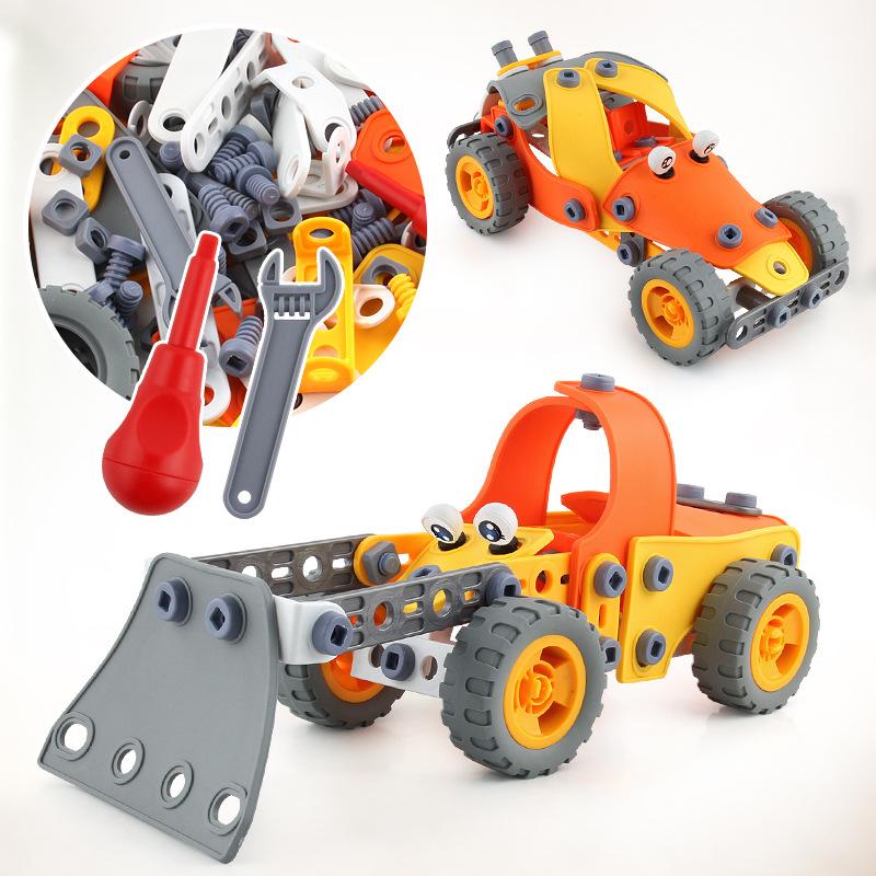 Children'S Educational Toys 148Pcs Portable Disassembly Building Block Education Creative Diy Splicing Building Block Toys