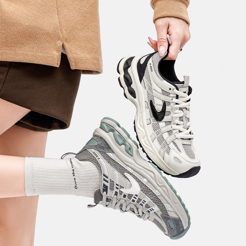 Dad Shoes Women's 2025 Autumn New Platform Forrest Gump Shoes Running Shoes Women's Mesh Paris Fan Energy Sneakers Women's