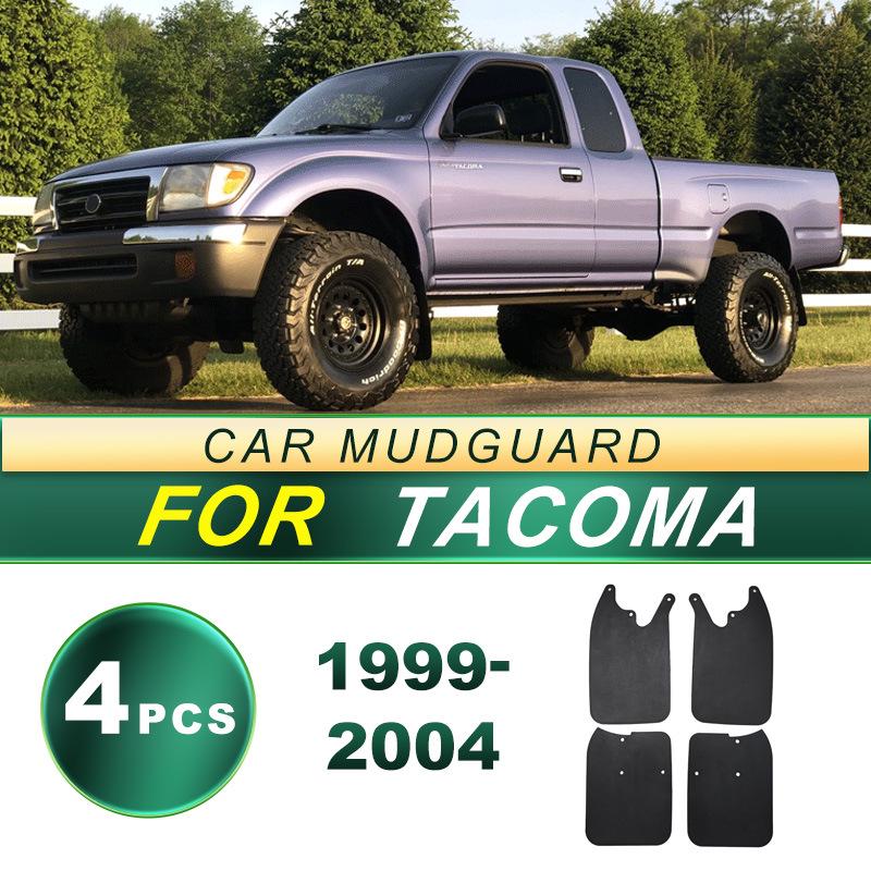 Soft Rubber Mud Flaps for 1999-2004 Toyota Tacoma