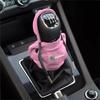 BBIC7 Car Gearbox New Year Xmas Hoodie Car Shift Speed Lever Cover for Skoda S Logo Octavia Fabia 2 Superb 2 Kamiq Kodiaq VRS VII
