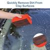 1/2Pcs Car Clay Bar Sponge Microfiber Auto Paint Sludge Mud Cleaner Detailing Tool