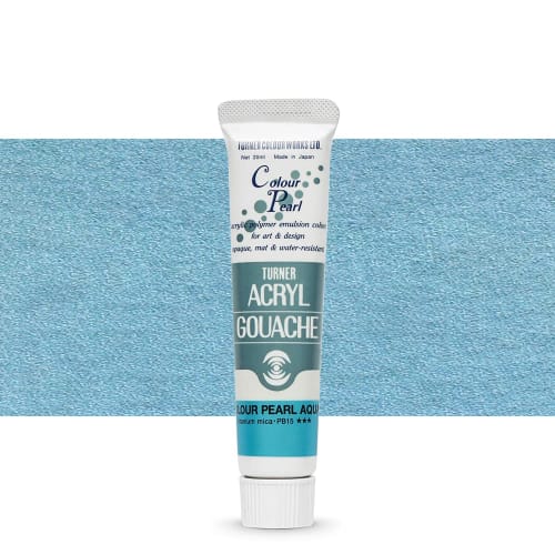 

Акриловая гуашь Turner Color Pearl Aqua AG020415 20 мл (нет. 6)
