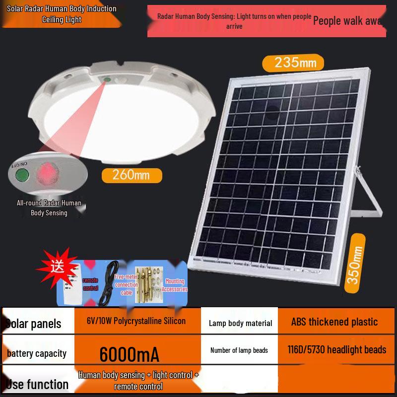 NuFeng Solar Induction Ceiling Light