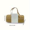 Outdoor Camping Tools Storage Bag Portable Cylindrical Tent Ground Nail Handbag Storage Backpack Large Capacity Canvas Toolkit