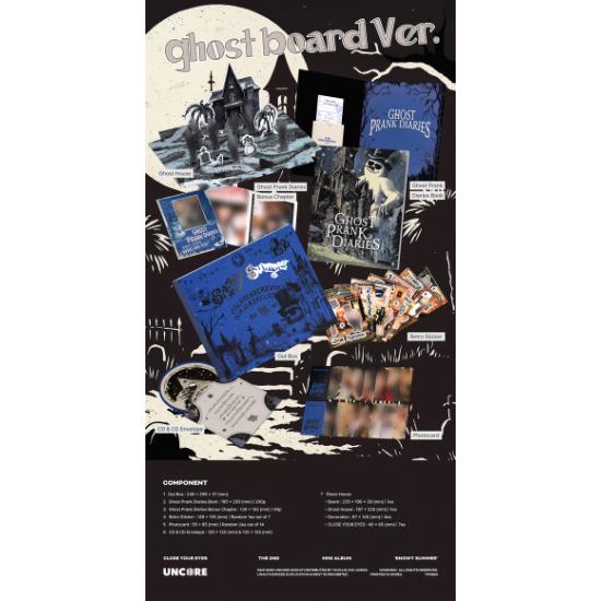 Ghost Board Ver CLOSE YOUR EYES 2. Mini-Album Snowy Summer