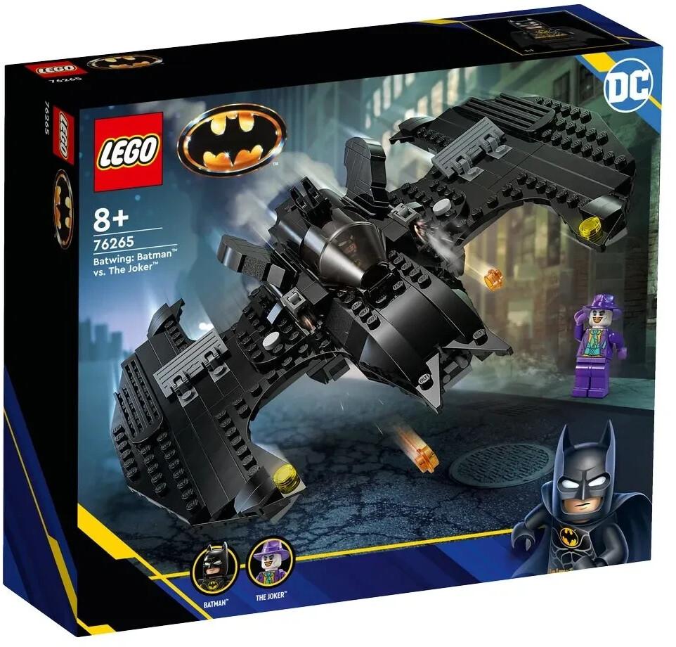 LEGO конструктор Flugzeug DC Comics Super Heroes – Бэтвинг: Бэтмен против Джокера (76265)