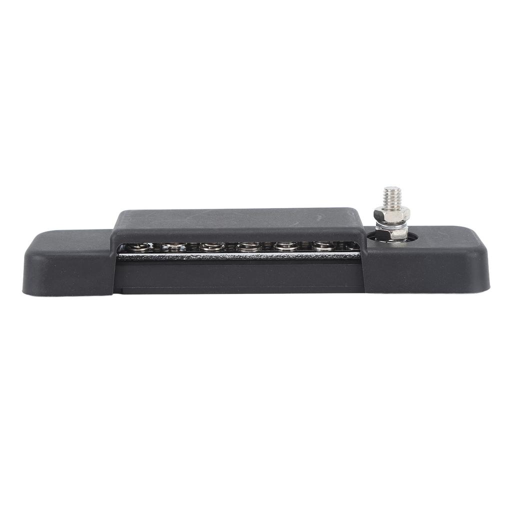 12 Terminal Waterproof Black Power Distribution Block Kit for Vehicles Tractors UTVs ATVs Trucks