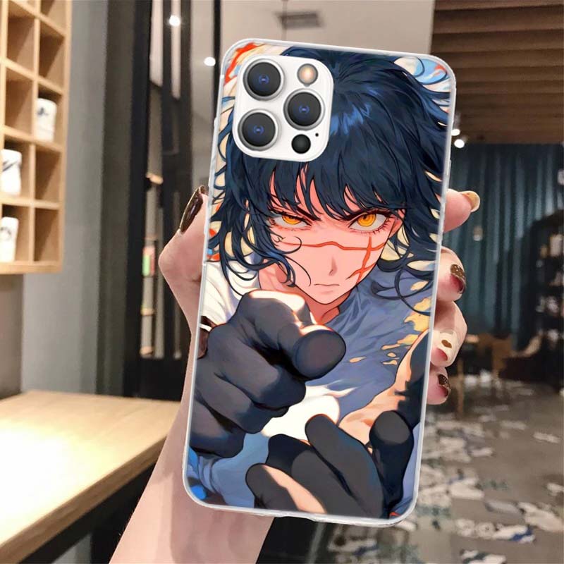 C-Chainsaw Mans Yoru War Devil Soft Phone Case For iPhone 17 Air 16 16E 15 14 Plus 13 Mini 12 11 Pro Max X XR XS 7 8 + SE 2020 P