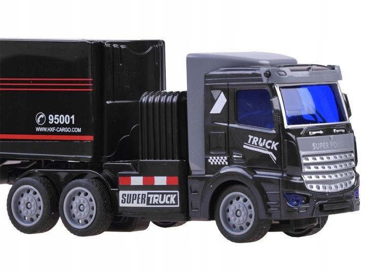 Tir Z Naczepą Na Pilota 27 Mhz Ciężarówka Rc0566