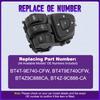 For Ford Edge Explorer Flex Cruise Control Switch Multifunction Steering Wheel Button Audio Cruise Control BT4T9E740AFW