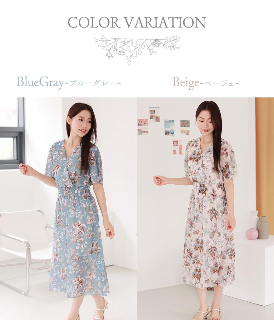 Sleeping Sheep Short Sleeve Summer Button Floral Long Plus Junior High Floral Short Sleeve Dress, Chiffon, Flared, Blue, Pattern, Knee-Length, Print,