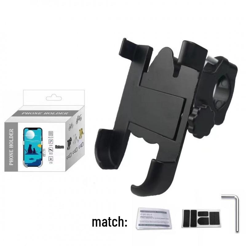 Aluminum Alloy Phone Holder for Motorcycle and Bike Riders