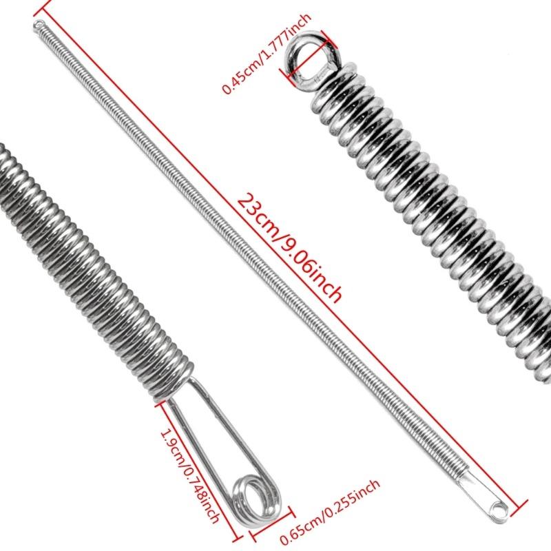 Mehrzweck-Einfädelwerkzeug Kann die Feder biegen, um das elastische Spitzband-Gurtband-Taillenband-Gerät durchzustechen DIY Nähwerkzeuge