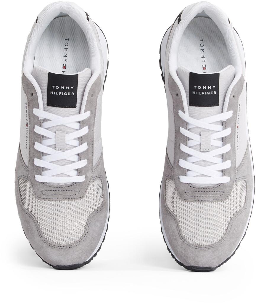 Кроссовки Tommy Hilfiger с застежкой на шнуровке светло-серые
