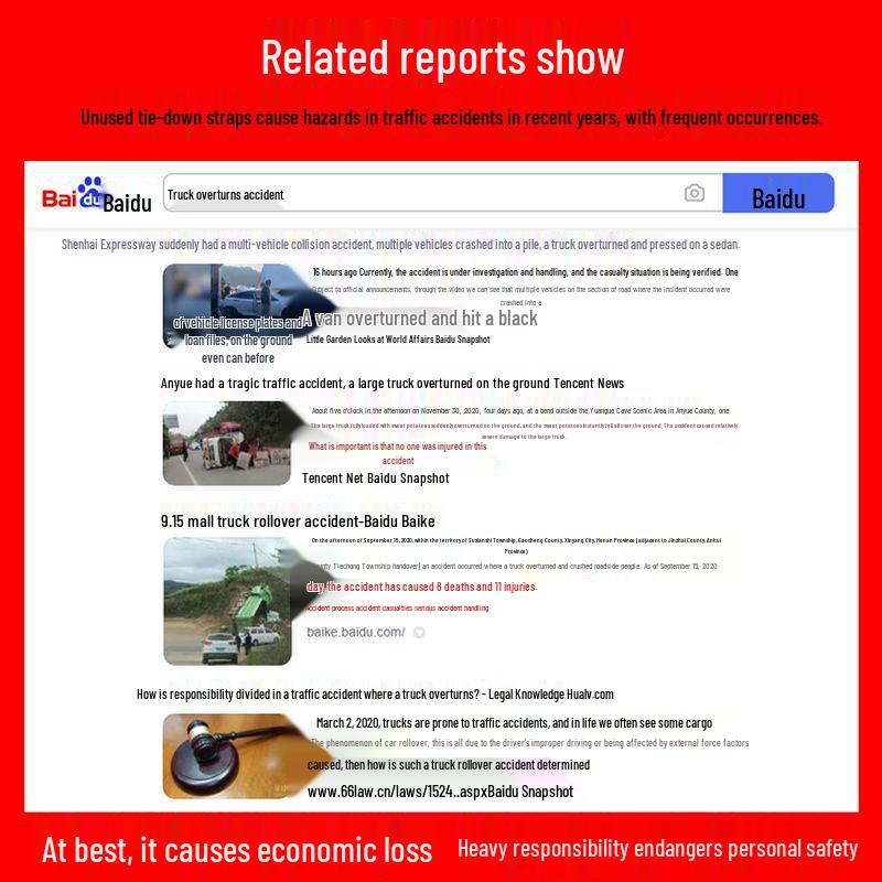LKW-Spanngurte: Verdickte Ladungssicherungsseile und Bremsgurte für Autos