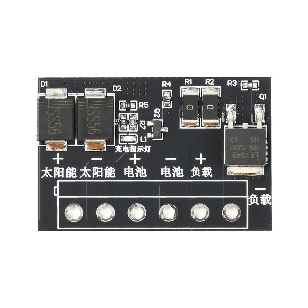 DC 3-45V Solar Street Light Controller LED Drive Board Fully Automatic Light Control Circuit Board for Courtyard Street Lamp DIY
