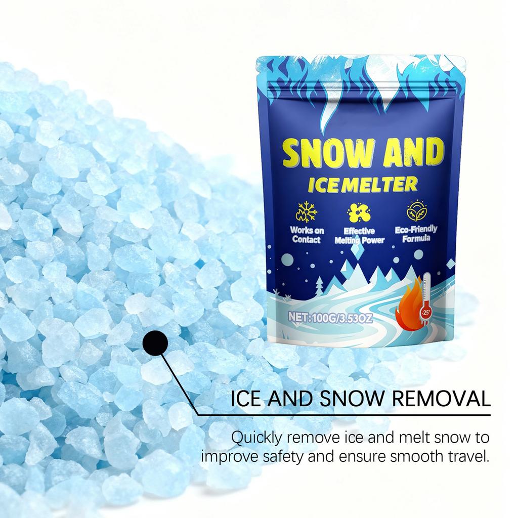 Snow-melting And -icing Agent A Portable -icing And -icing Cleaner Specifically Designed For Car Rearview Mirrors And Windshields.
