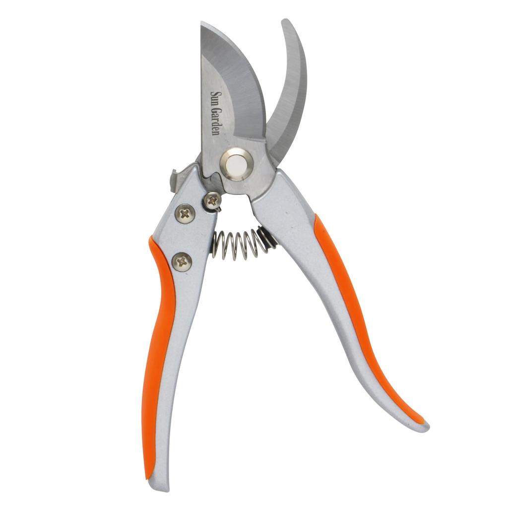 Takagi Sun Garden Pruning Aluminum Easy to Apply Cuts Thick Stainless Steel Garden Fruit TAKAGI Shears, Die-Cast, 200mm, Force, Branches, Blade,