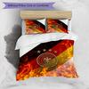 Germany Football Printed Bedding 3 Piece Set Cozy Breathable Bed Cover Set As Housewarming Holiday Gift