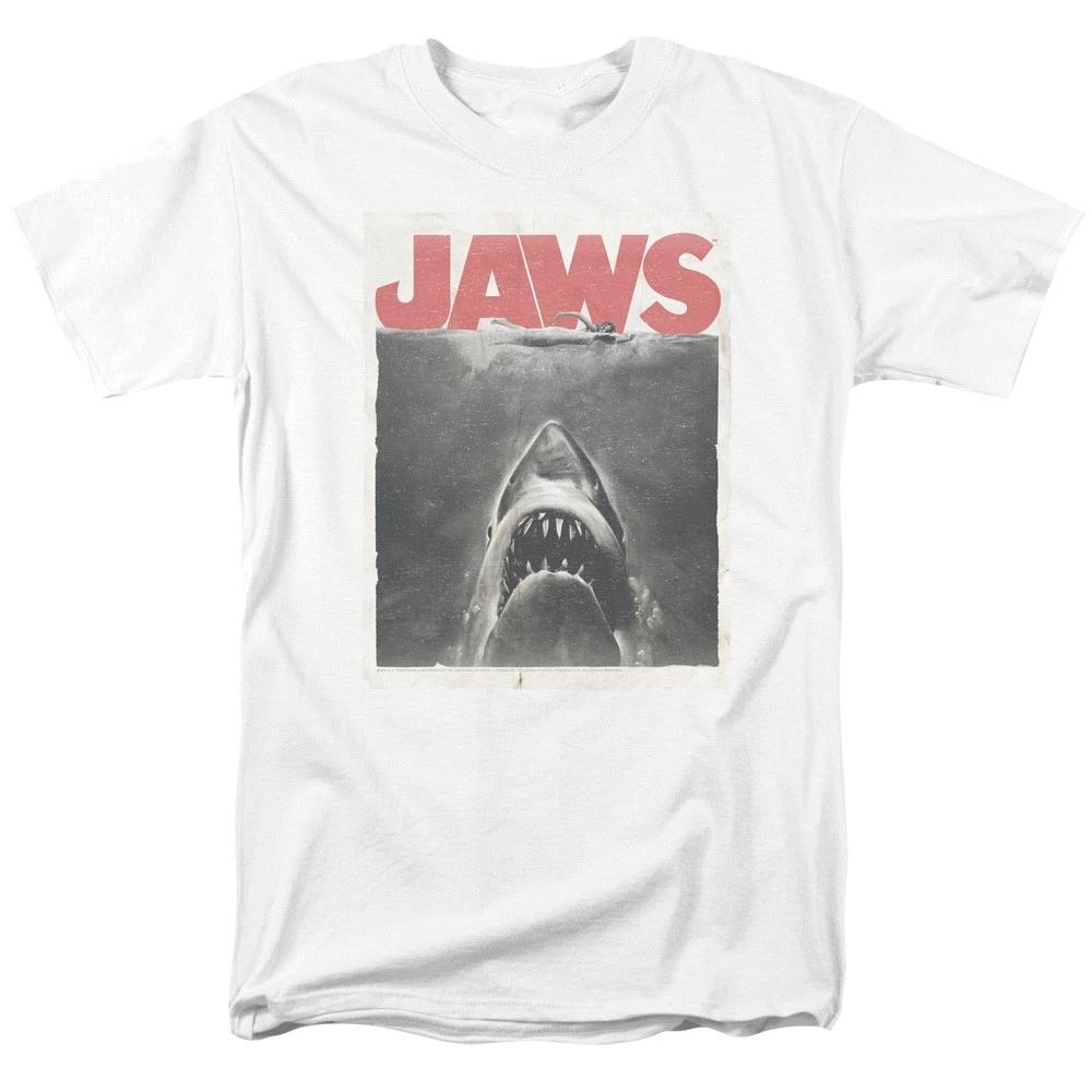 Jaws - Classic Fear -  Unisex Short Sleeve Children s T-shirt - White 100