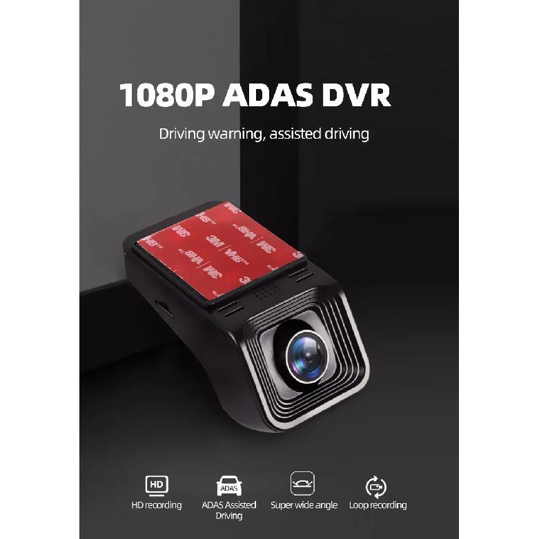 USB Full HD 1080P Dash Cam ADAS Car DVR Dashcam DVRs Video USB TF Card 32G 64G Auto Recorder for Android Player DVD