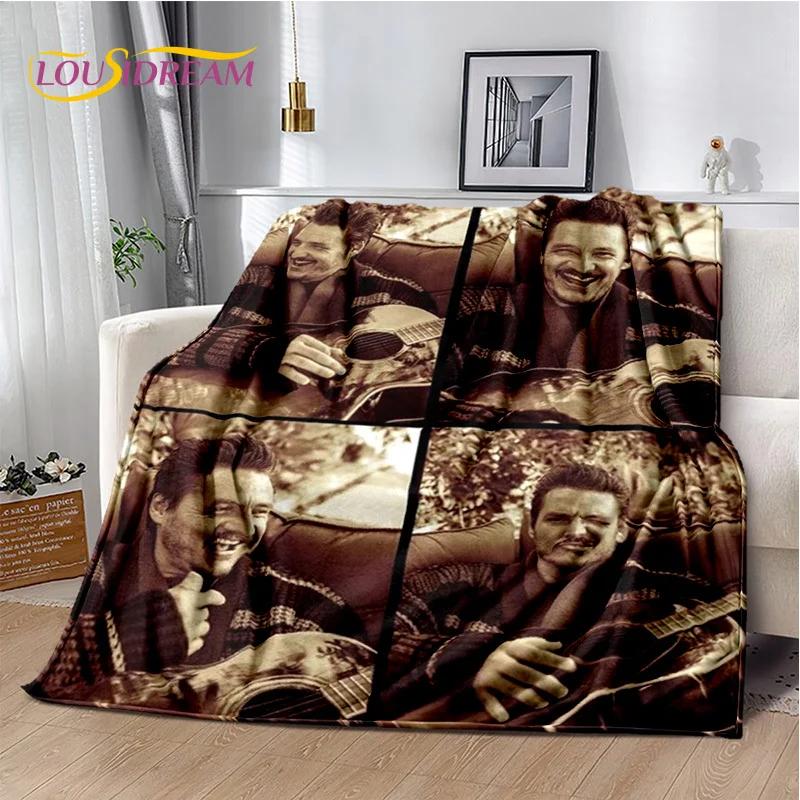 Pedro Pascal Lustiger Druck 29 Stil Decke, Weiche Überwurfdecke für Zuhause Schlafzimmer Bett Sofa Picknick Reise Büro Abdeckung Geschenke Kinder