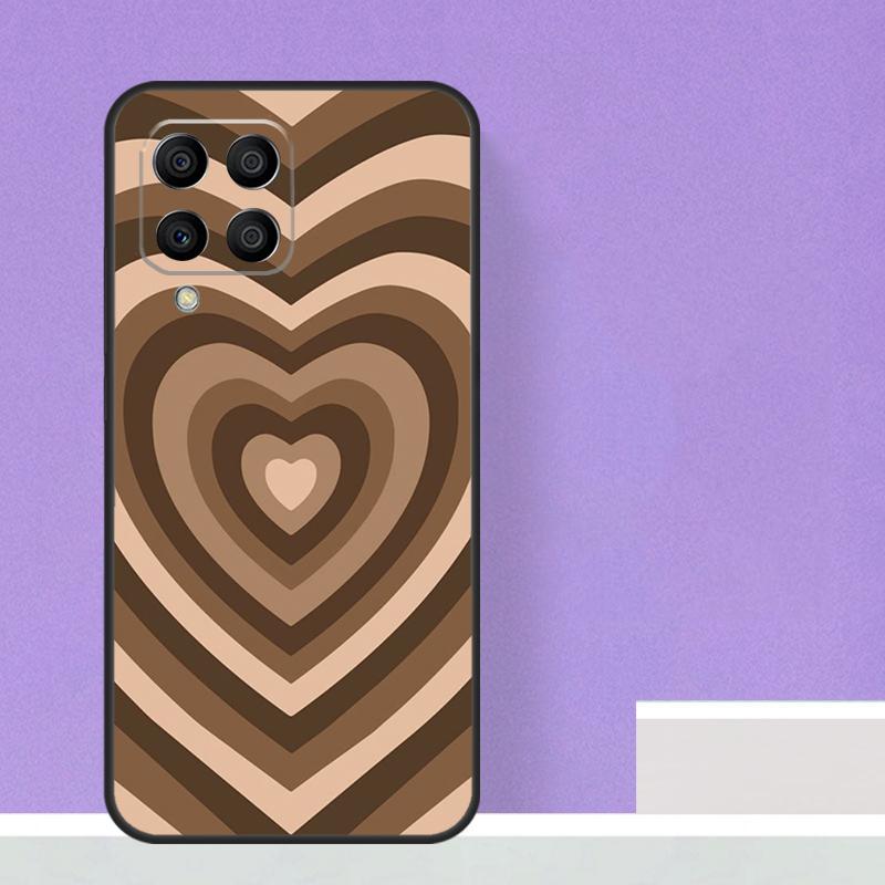 Colorful Heart Circle Love Case For Samsung Galaxy M14 M34 M54 M31 M11 M13 M53 M51 M12 M32 M52 M16 M36 M56 M15 M35 M55