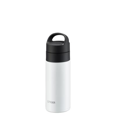 Tiger Thermos Water Bottle 360ml Vacuum Insulated Carbonated BottleBottleWarm/Cold Portable Compact White MKB-T361WJ