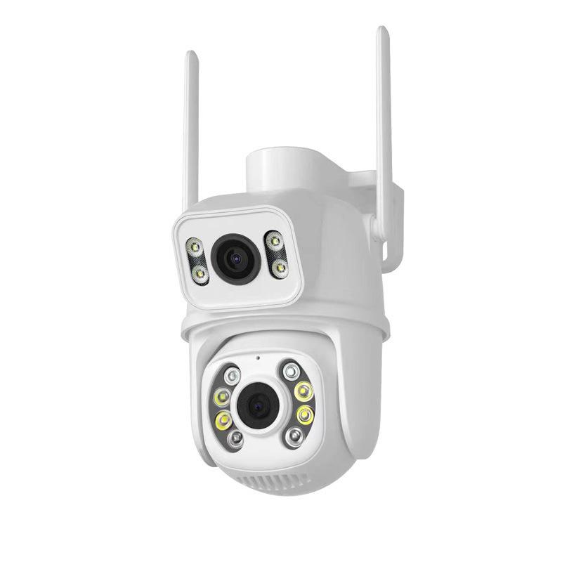 ICSEE Dual Lens 360° HD Night Vision Waterproof WiFi 4G Outdoor Surveillance Camera