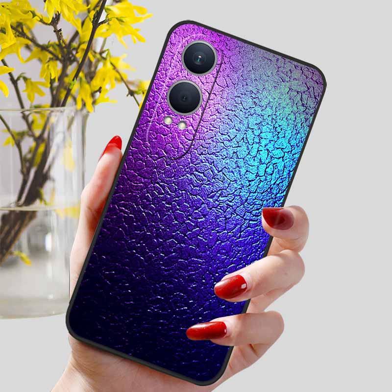 For OnePlus Nord CE4 Lite 5G Case Flowers Silicon Soft TPU Phone Cases for One plus Nord CE 4 Lite 4Lite Protect Bumper Covers