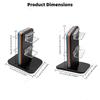 4-in-1 Charging Dock for Switch 2 Compatible Joy-Con Controllers, Compact Controller Charging Station