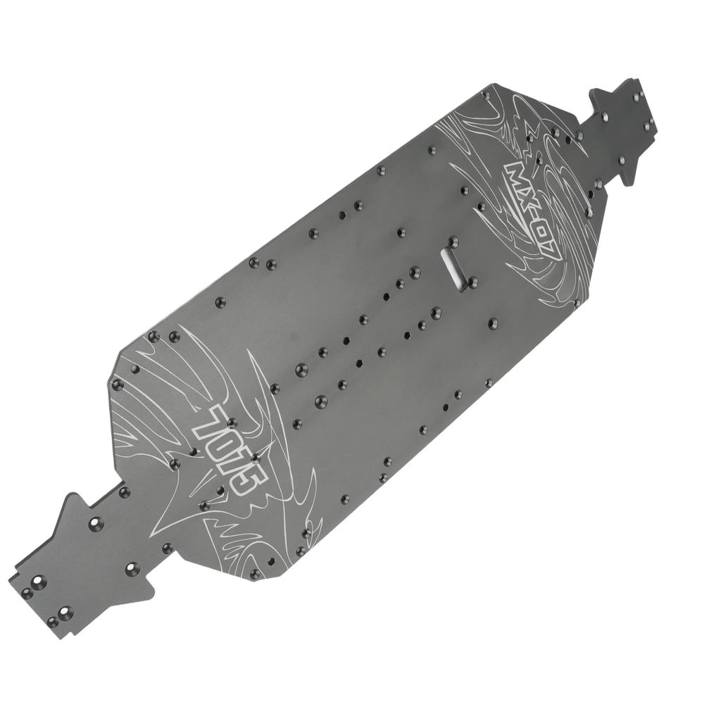 RC Car Chassis Plate Aluminium Alloy CNC RC Car Upgrade Part for ZD Racing 1 7 MX 07