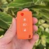 Silicone Car Key Cover for Citroen C4 2008 Picasso Berlingo C3 C5 X7 Xsara C6 C8 Folding 3 Button Key Case Cover Protection