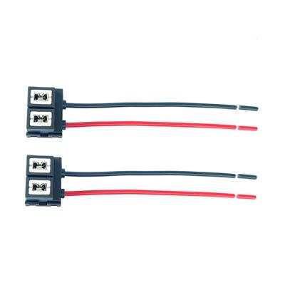 2Pcs Car H7 Headlight Lamp Bulb Base Holder Socket with Wiring Harness
