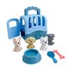 Pet Raise Toy Kids Learning Dollhouse Simulation Dog Raise Grooming Pretend Toy