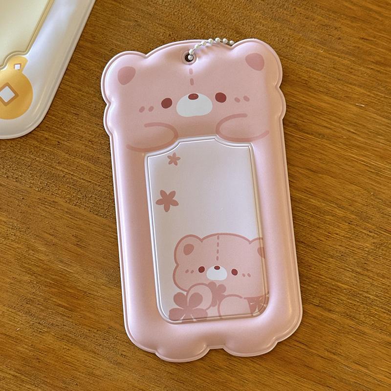 

3 Inches Photocard Holder Kpop Photo Card Organizer Idol Photo Cards Display Supplies Photo Protector Sleeve Student Stationery