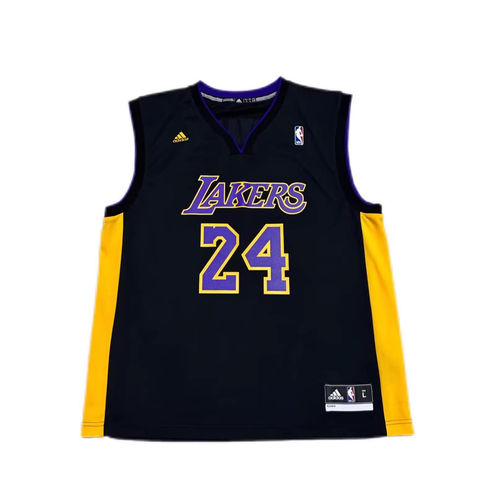 

Adidas X NBA Collaboration Lakers Kobe Fashion Versatile 24 Hollywood Night Print Sleeveless Basketball Jersey Unisex jersey 7818A-3LT-AEB836 L