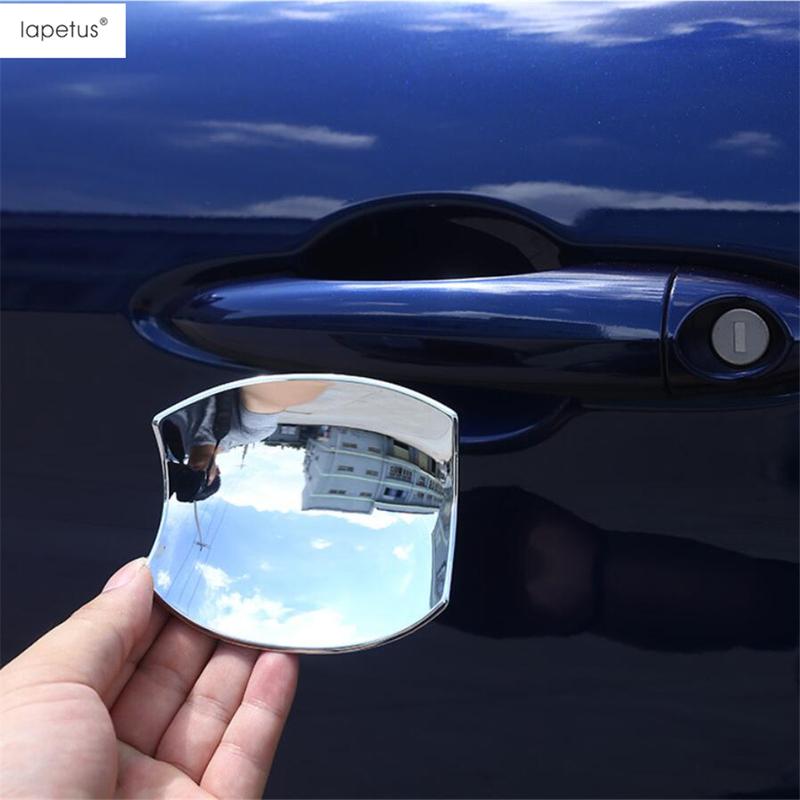 Chrome Carbon Fiber Accessories For Alfa Romeo Giulia 2016 - Door Handle Bowl Frame Fuel Oil Tank Cap Decoration Cover Trim
