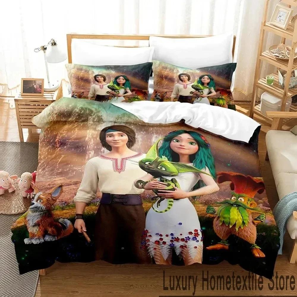 

3D-принт Mavka The Forest Song Комплект постельного белья для мальчиков и девочек Twin Queen King Size Пододеяльник Наволочка Кровать для мальчиков и взрослых AU Single 140x210cm