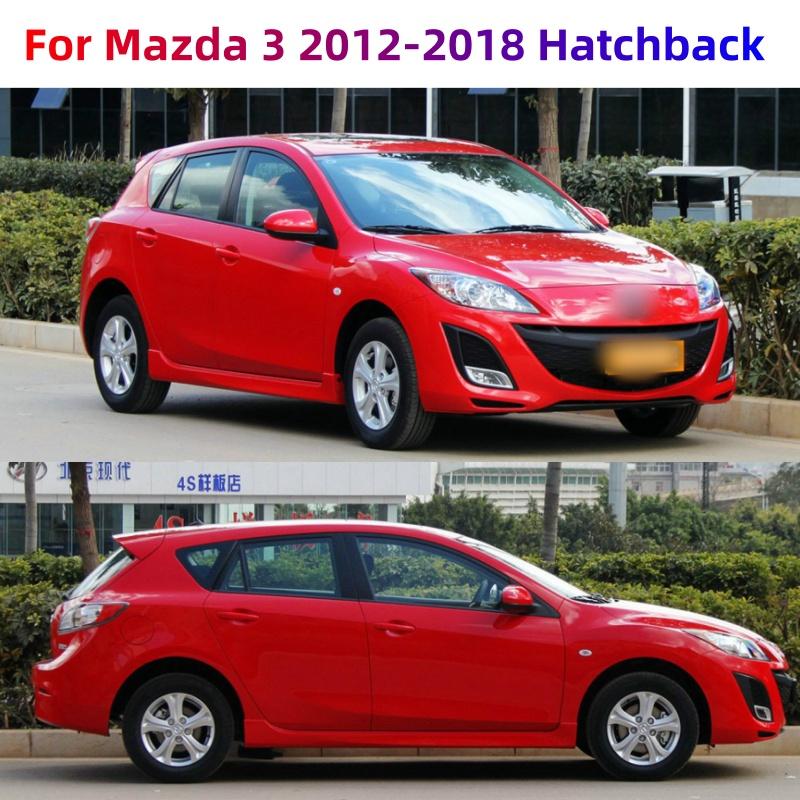 For Mazda 3 2005-2018 Axela 2014-2019 Sedan Hatchback Car Styling Accessories Window Visor Deflector Window Trim Sun Rain Guard