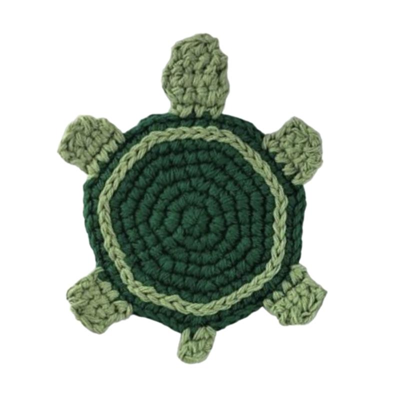 Handmade Crochet Animal Shaped Drink for Kitchen X3UC