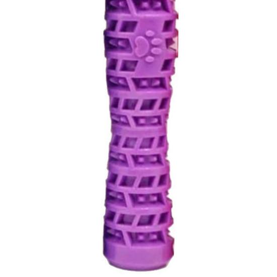 Dog Chew Stick Toy Squeaky Dog Teething Toy Textured Teeth Cleaning Dog Stick Toy for Aggressive Chewers