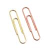 50mm Gold Paper Clip for Office Supplies - Creative Exam Document Holder with Free Shipping