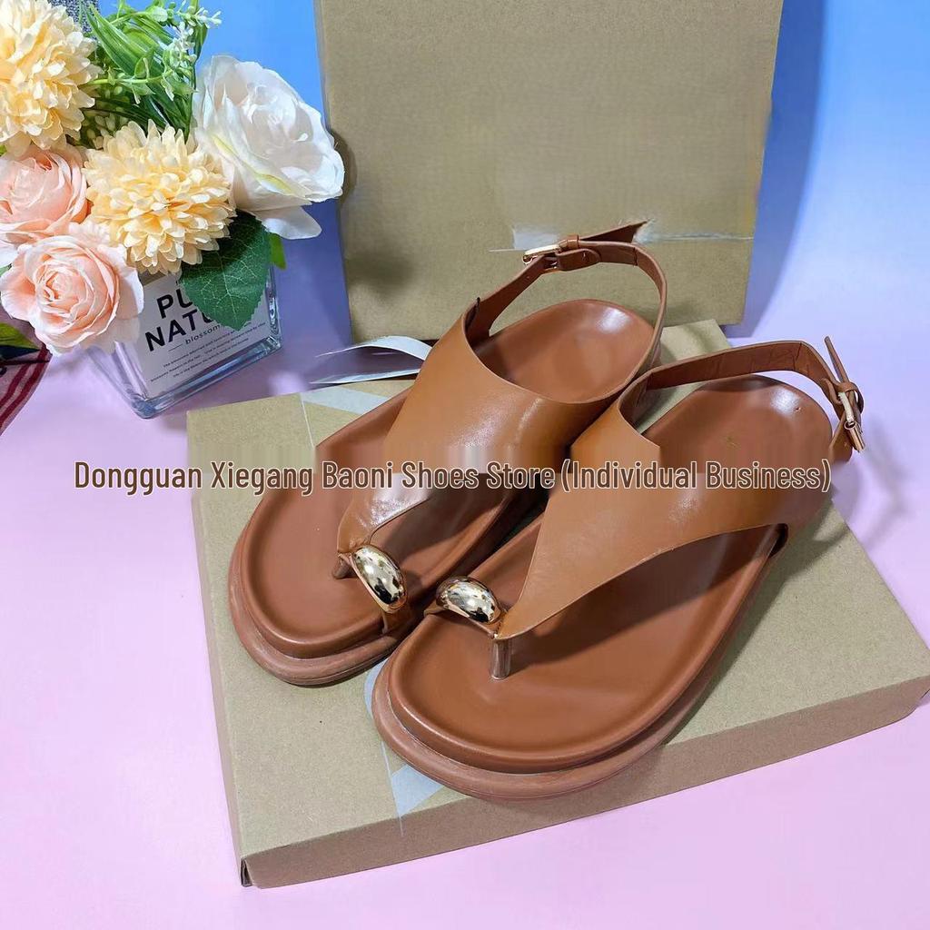 2025 Spring/Summer Non-Slip Breathable Flat Sandals - Versatile, Comfortable African Style Women's Shoes