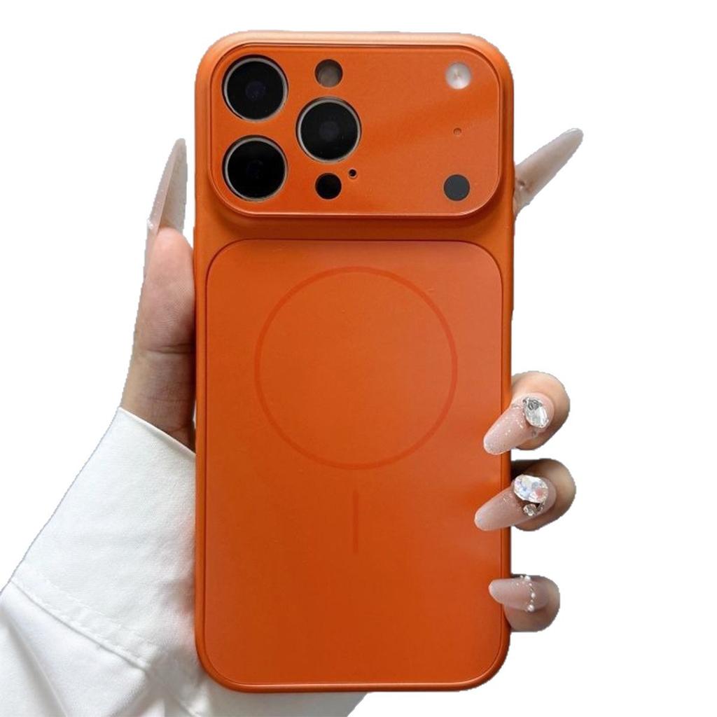 New Magnetic Instant 17 Phone Case for Apple 17PROMAX Internet Celebrity Cartoon Cute Matte Magnetic Case