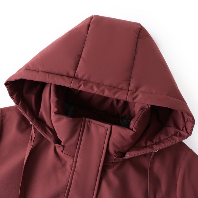 Plus Size XL-6XL Middle Age Women's Down Jackets Winter Parkas Elegant Loose Thick Warm Down Coats Woman Outerwears