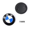 For BMW E46 E39 E38 E90 E60 F10 F30 Z3 Z4 X1 X3 Valve 74/82mm Auto Car Styling Emblem Badge Front Rear Trunk Logo Sticker NH8