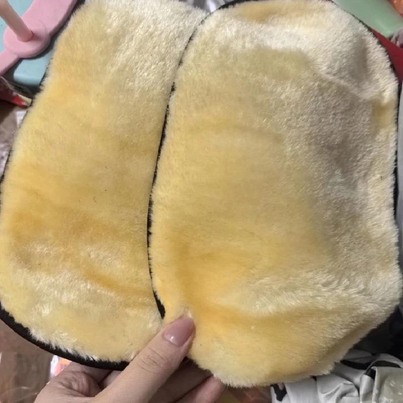 Soft Microfiber Wool Car Wash Gloves for Auto Motorcycle Cleaning Paint Care Washing Mitts Durable Interior Car Cleaning Tools