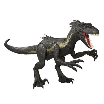 Mattel Jurassic World Hikaru Indoraptor Figur Dinosaurier Spielzeug Gesamtalter ab 4 Jahren Schwarz JCG26 (JURASSISCHE WELT) Schaden! Länge für Kinder: ca.. 37,8 cm